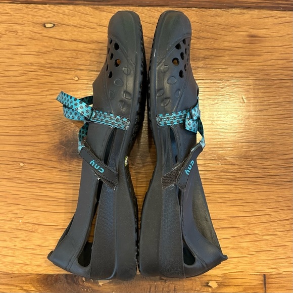 Capelli New York Rubberized Ballet Flats Polka Dot Straps Women’s Shoes Sz 8 - Picture 4 of 7